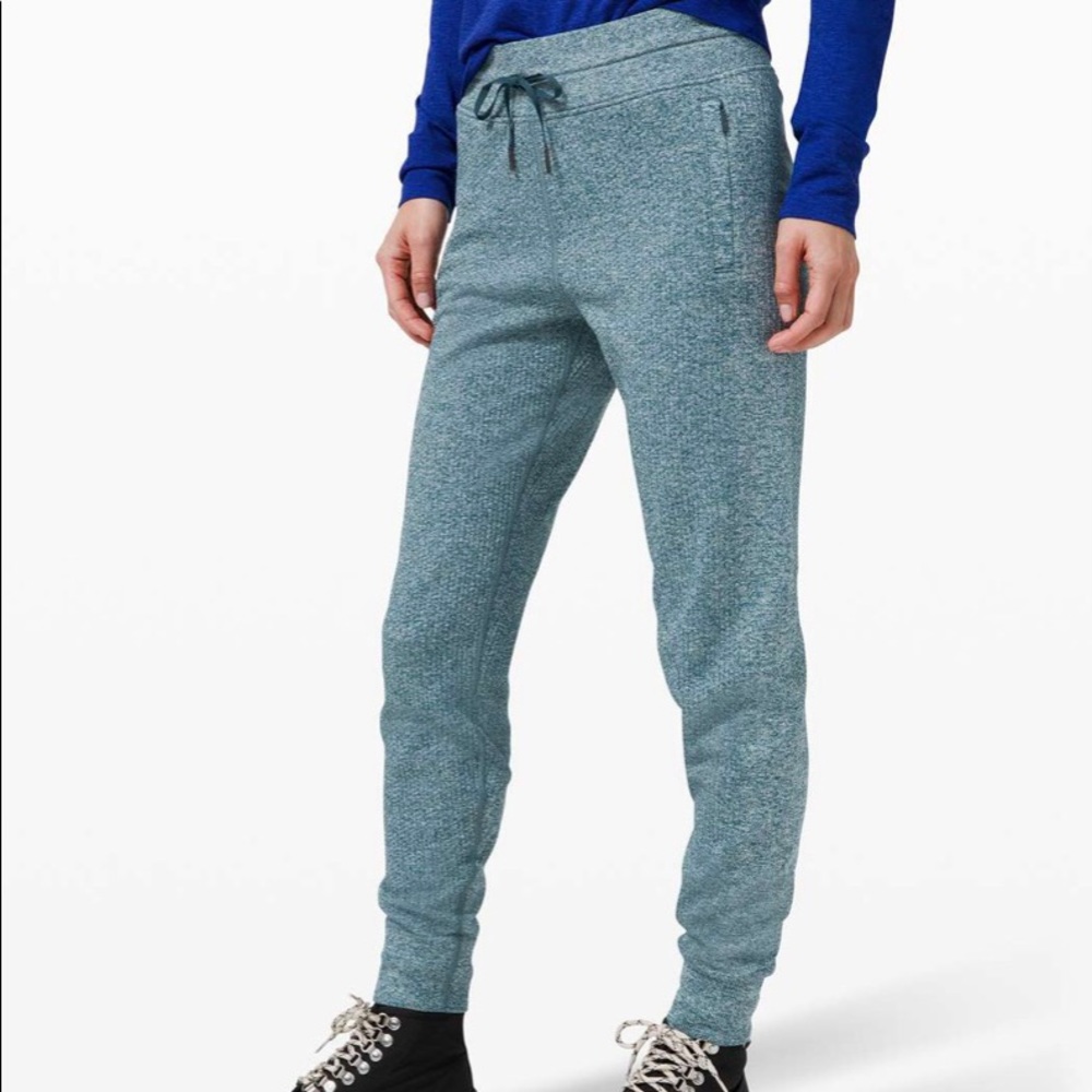 NWOT Lululemon Engineered Warmth Jogger